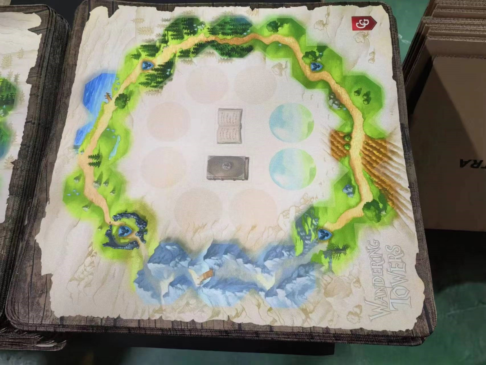 Playmat : Wandering Towers